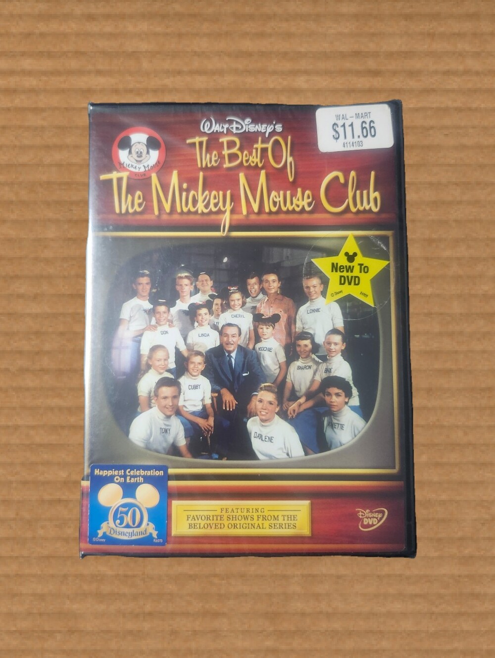 ​NIP Disney The Best of The Mickey Mouse Club DVD New Sealed 50th Disneyland